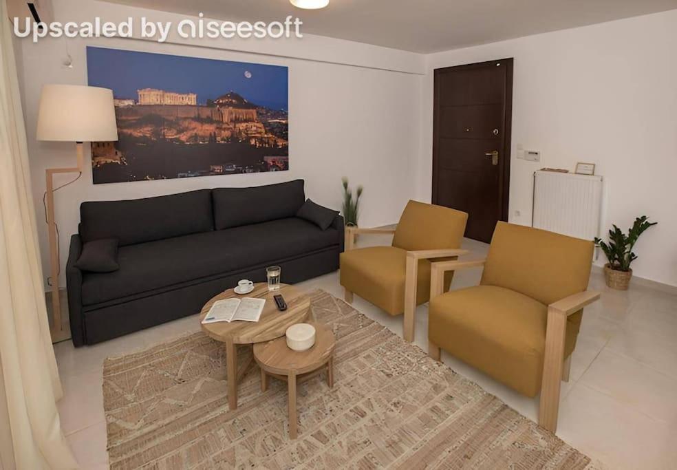 Modern Apartment In The Heart Of The City アテネ エクステリア 写真